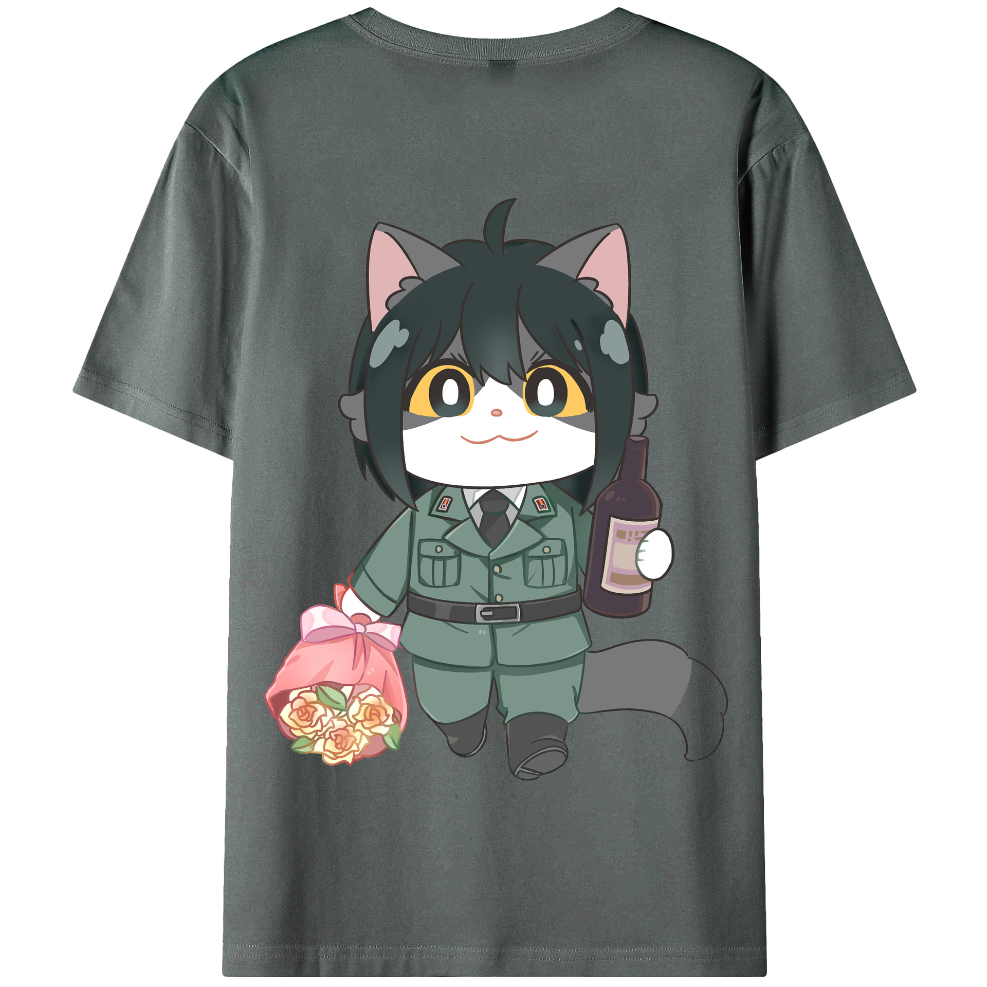 （画像用） SPY×FAMILY间谍家家酒 綿100％半袖Tシャツ（背面プリント）